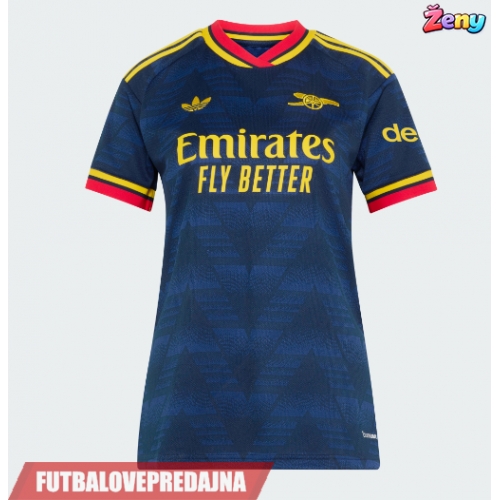 Lacne Ženy Futbalové dres Arsenal Cristhian Mosquera #3 2026-27 Krátky Rukáv - Preč